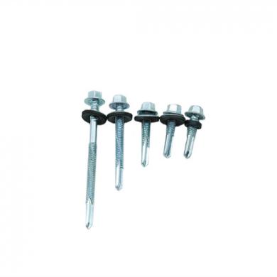 Hex Head With Flange and Washer Self Drilling Screw